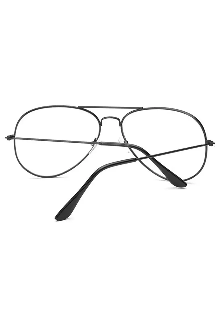 Frame Kacamata Pilot Aviator Full Frame Material Alloy 8013 ORIGINAL