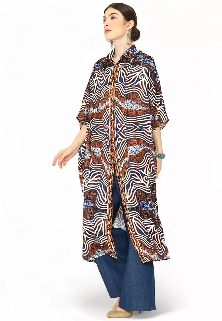 Kanzi Collared Kaftan