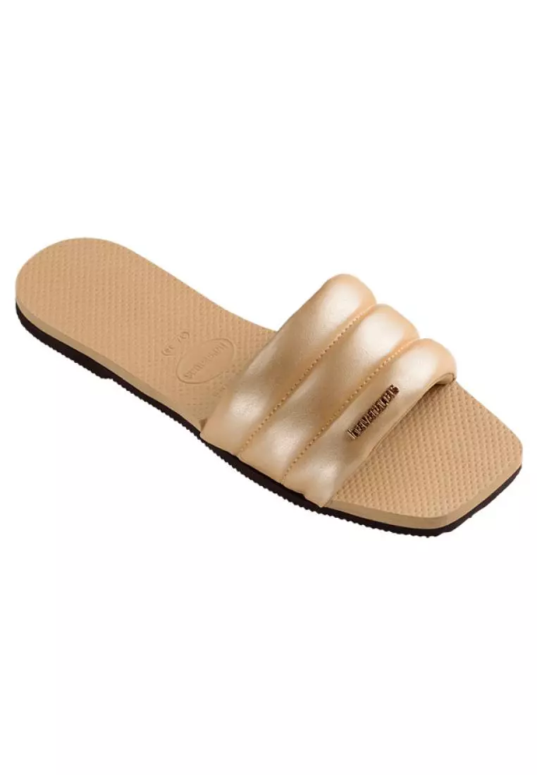 Discount on Havaianas  shoes - SKU: You Milan Metallic Sandals