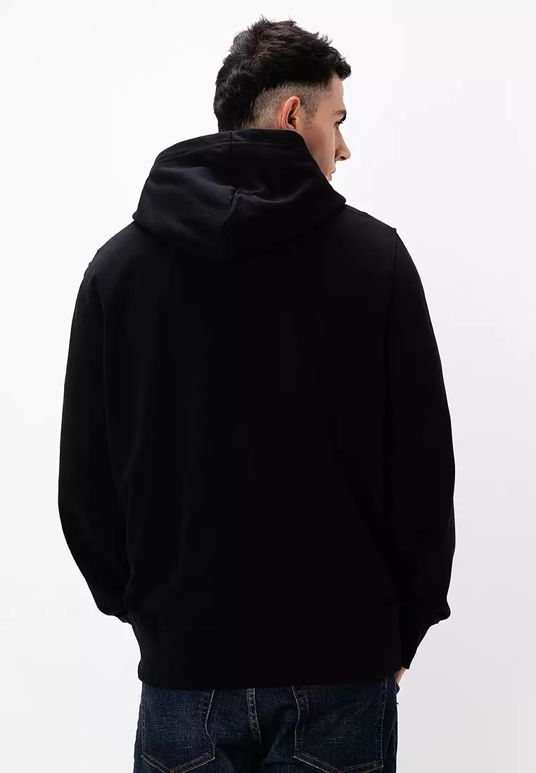 Printed Graphic Full Zip Hoodie