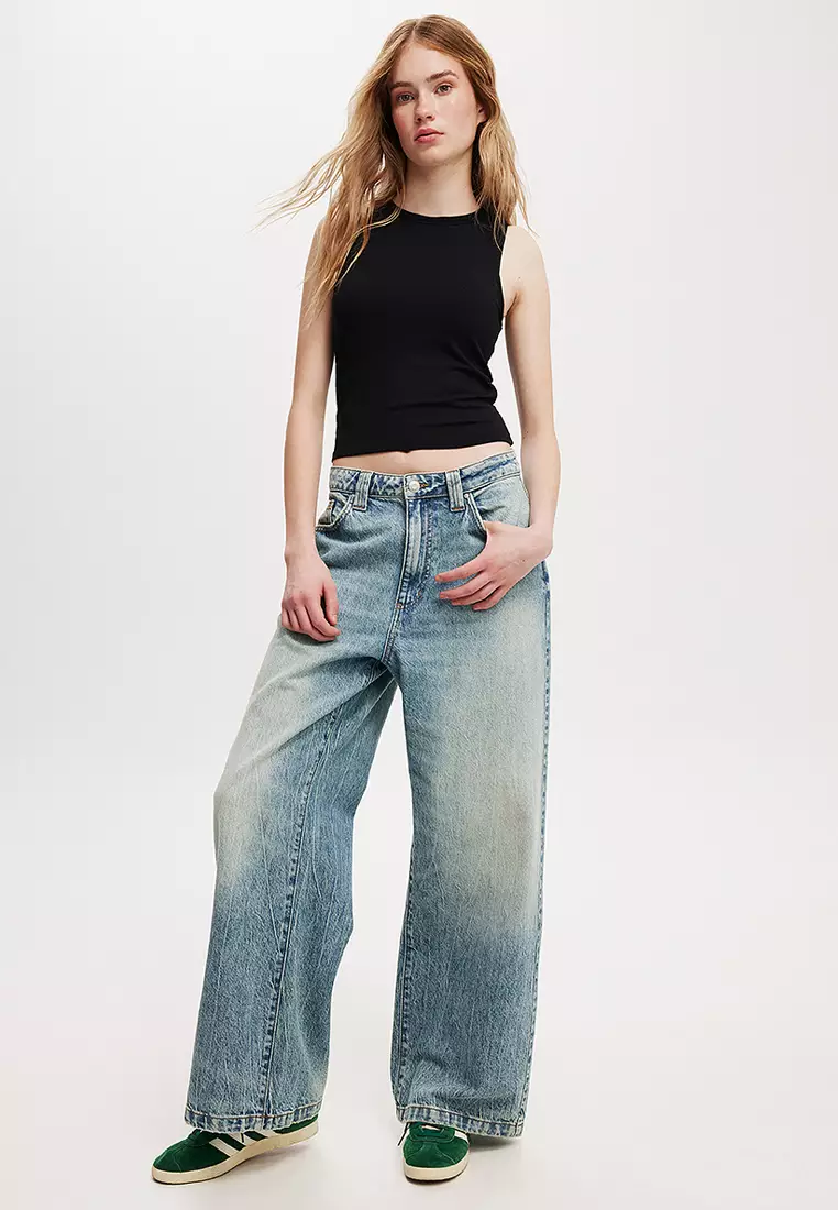 Staple Rib Built In Bra Tank Top