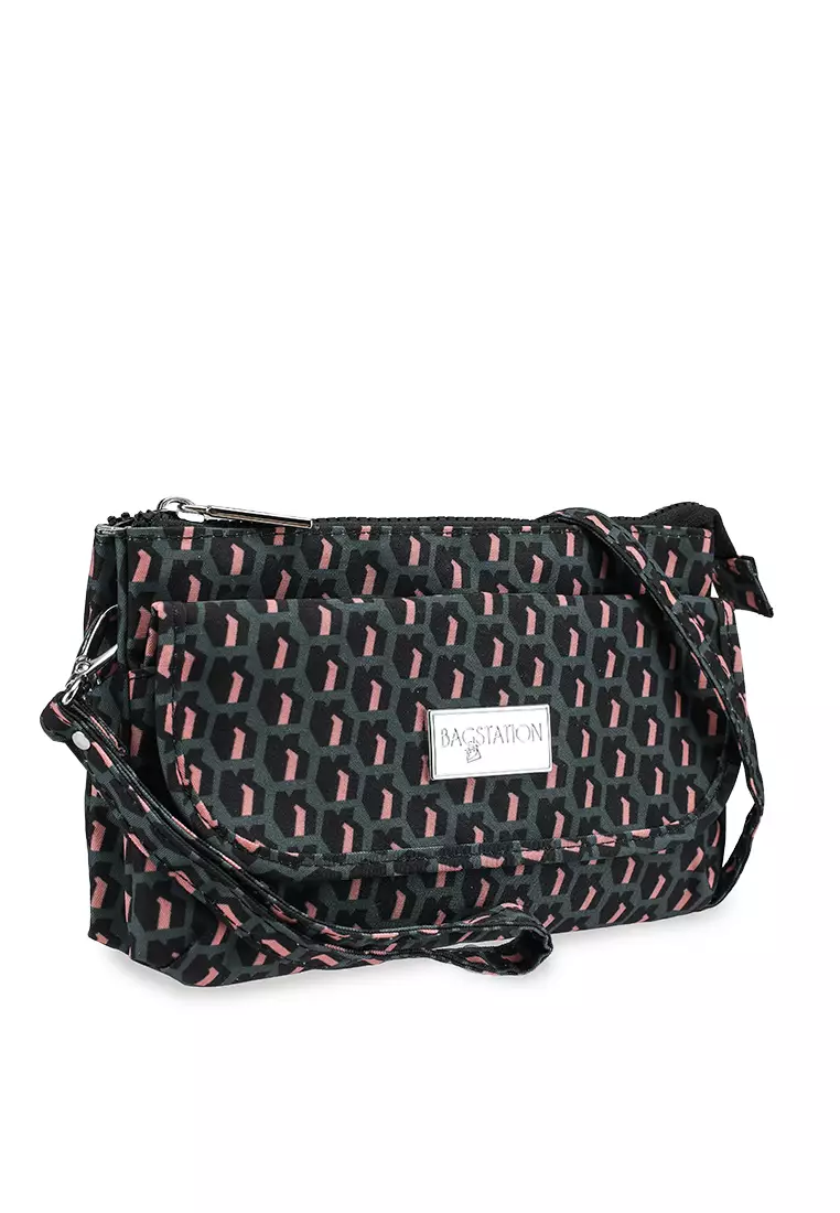 Printed Nylon Sling Pouch