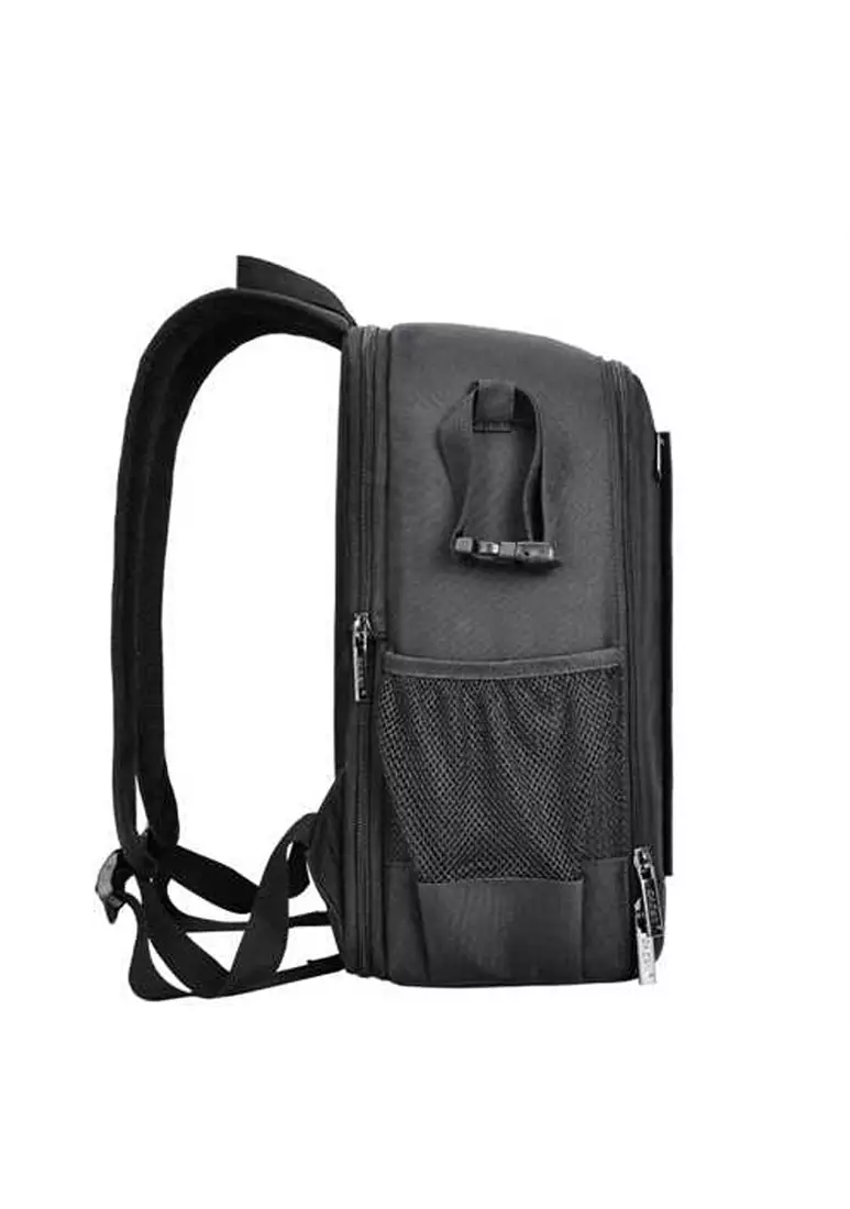 Eunh Tas Ransel Kamera DSLR Anti Air Shockproof Material Oxford Fabric ORIGINAL - Black