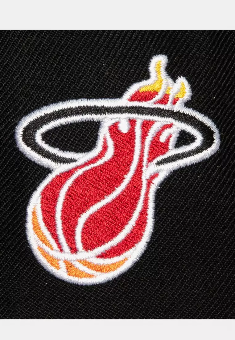 Miami Heat Team Script 2.0 Snapback Cap Hardwood Classic