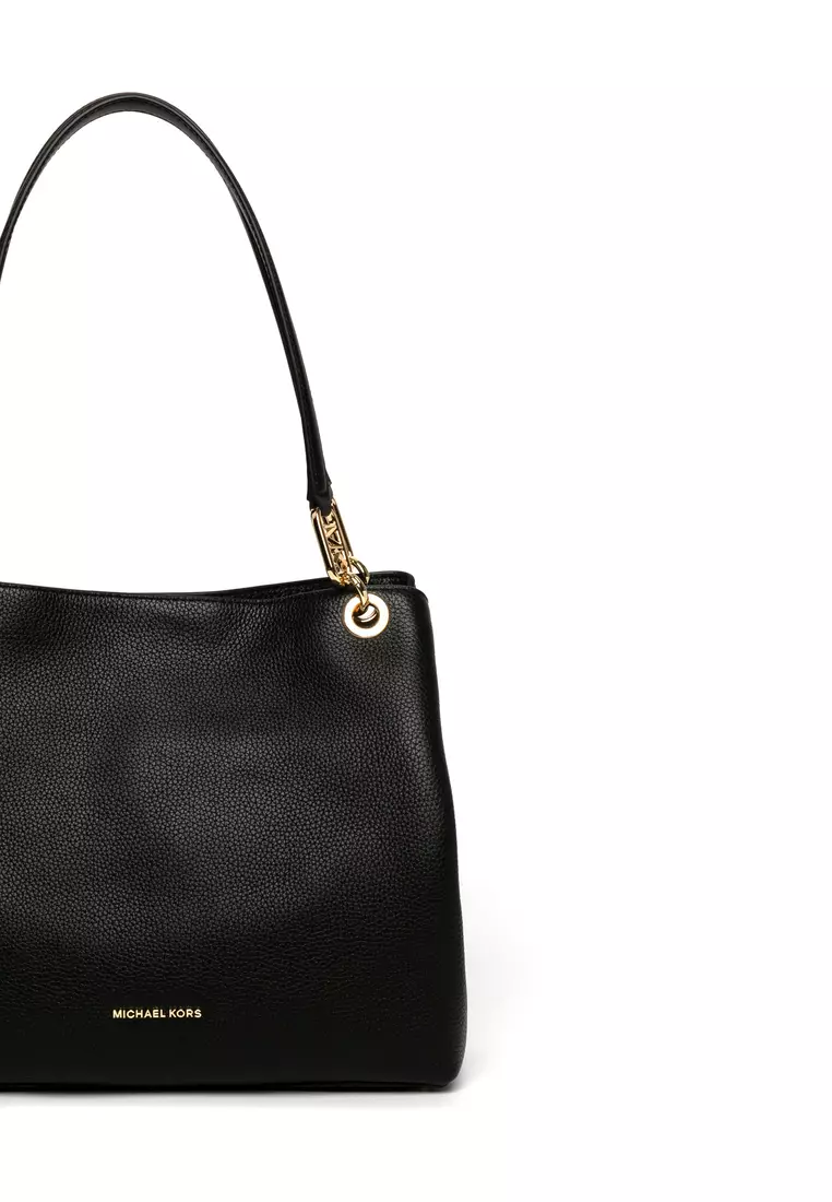 Black shoulder bag tote