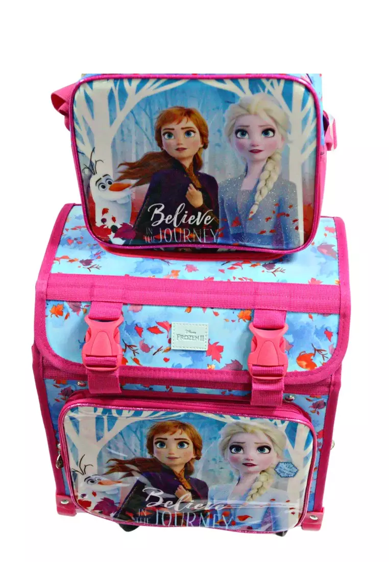 Buy Disney Frozen Box Type Trolley Bag 2024 Online