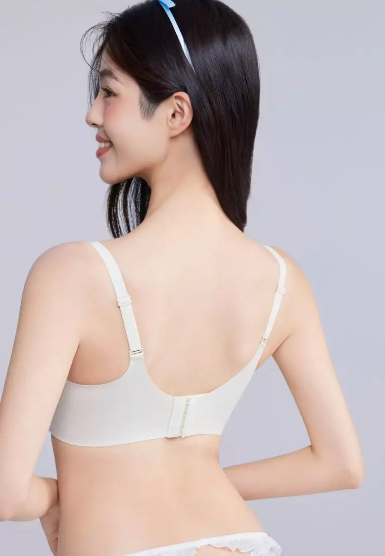 NINI SUPER BOOST PUSH-UP WIRELESS LACE BRA FOR WOMAN GIRL BR14517