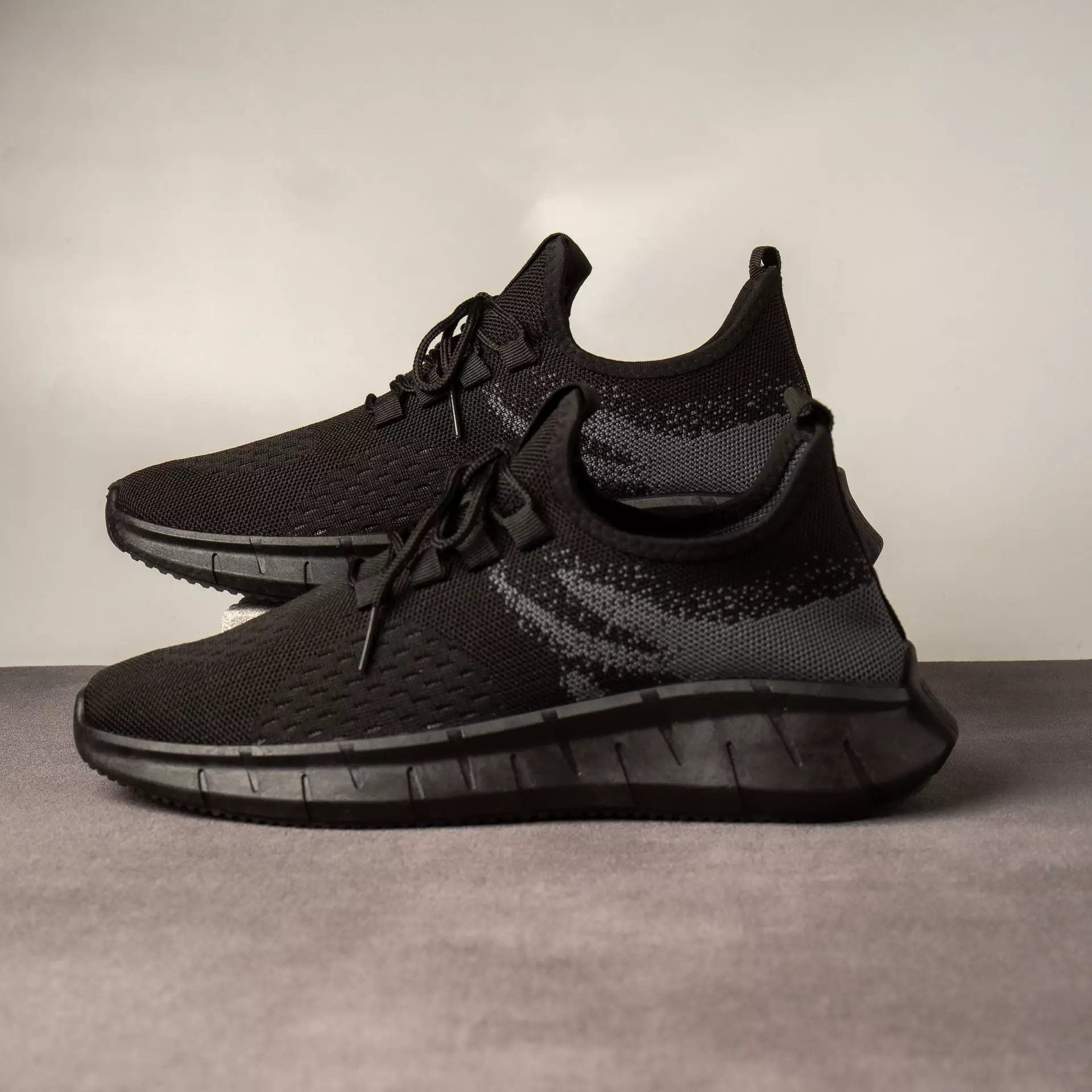 PAULMAY Sepatu Sneakers Pria Tokyo Series - Black
