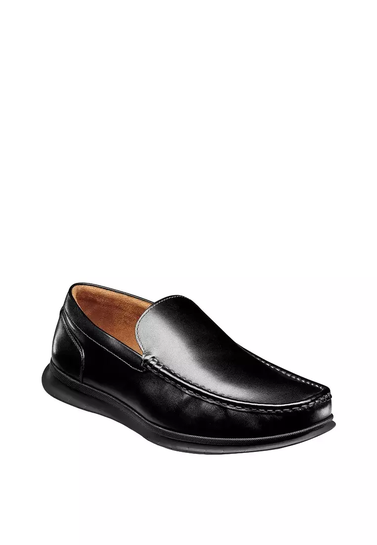 Discount on Florsheim  shoes - SKU: Montigo Moc Toe Venetian Loafer Black