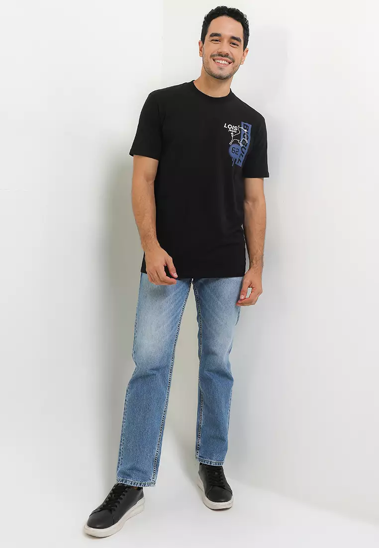 Straight Fit Denim Pants CFS120E