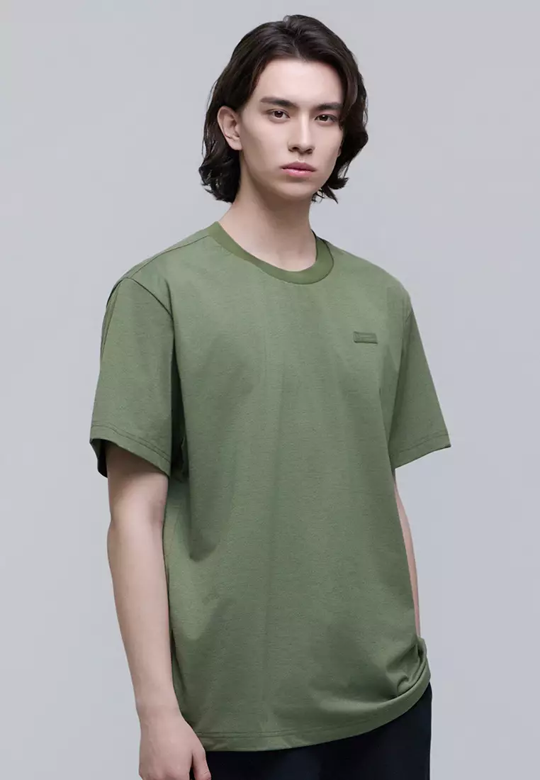 [ナショナルジオ] TORQUATUS SMALL LOGO SHORT SLEEVE T-SHIRT Unisex TORQUATUS Small LOGO Graphic Short Sleeve Tee
