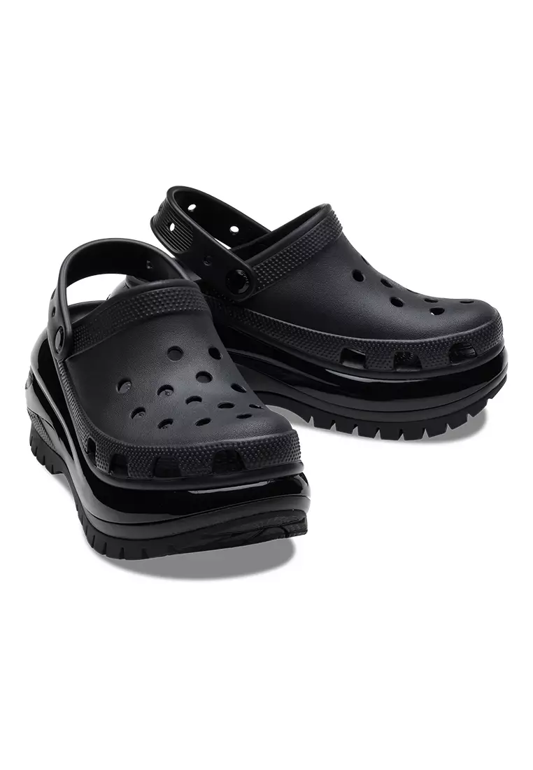 Crocs Unisex Mega Crush Clog - Black