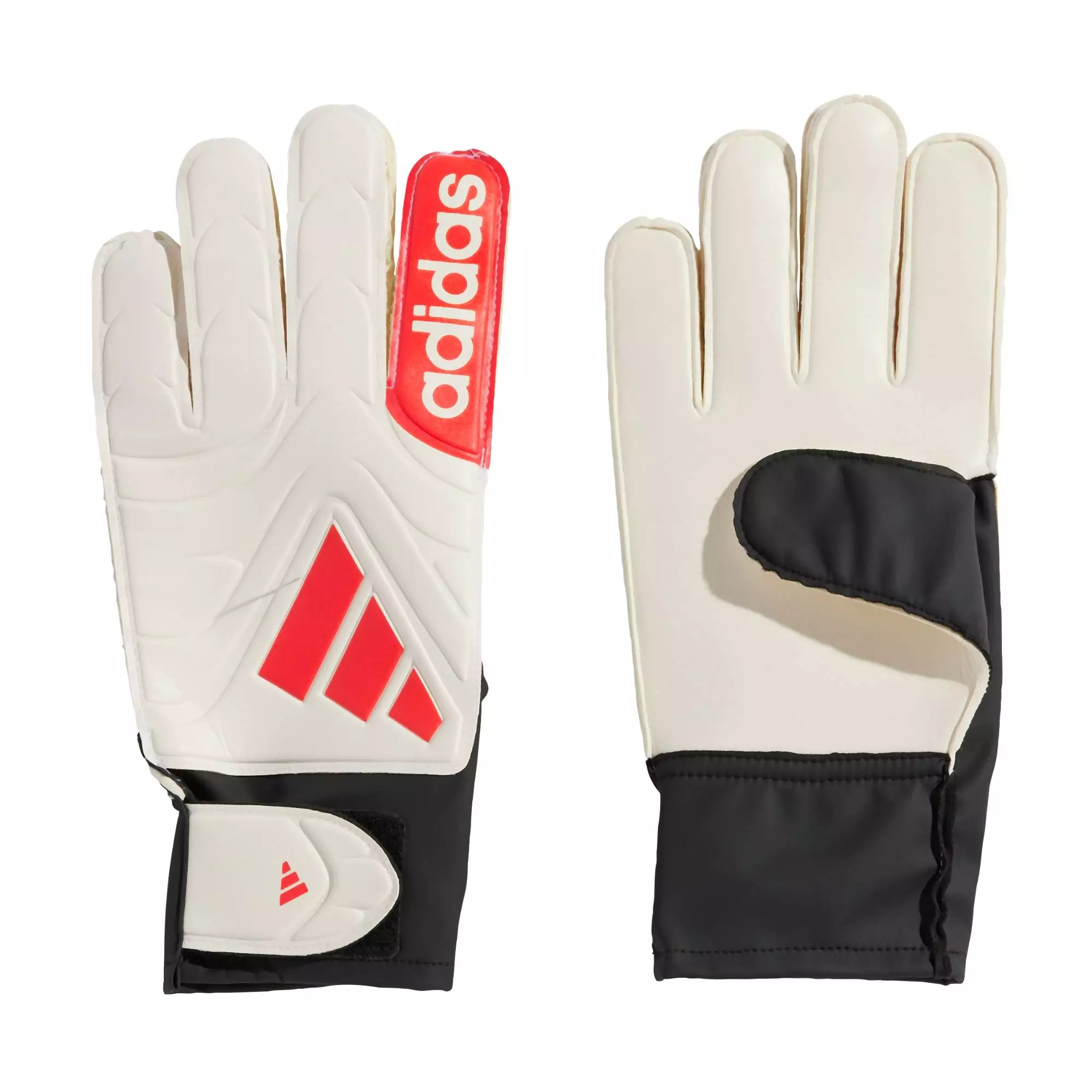 Football Copa Club Goalkeeper Gloves Unisex White JH3789