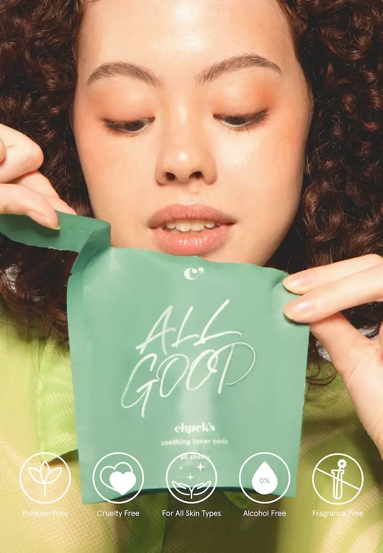 All Good Soothing Toner Pads Set