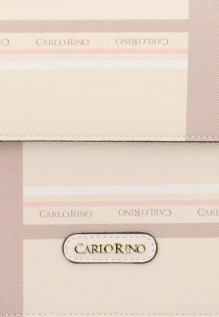 Matrix Series Shoulder Bag - Beige