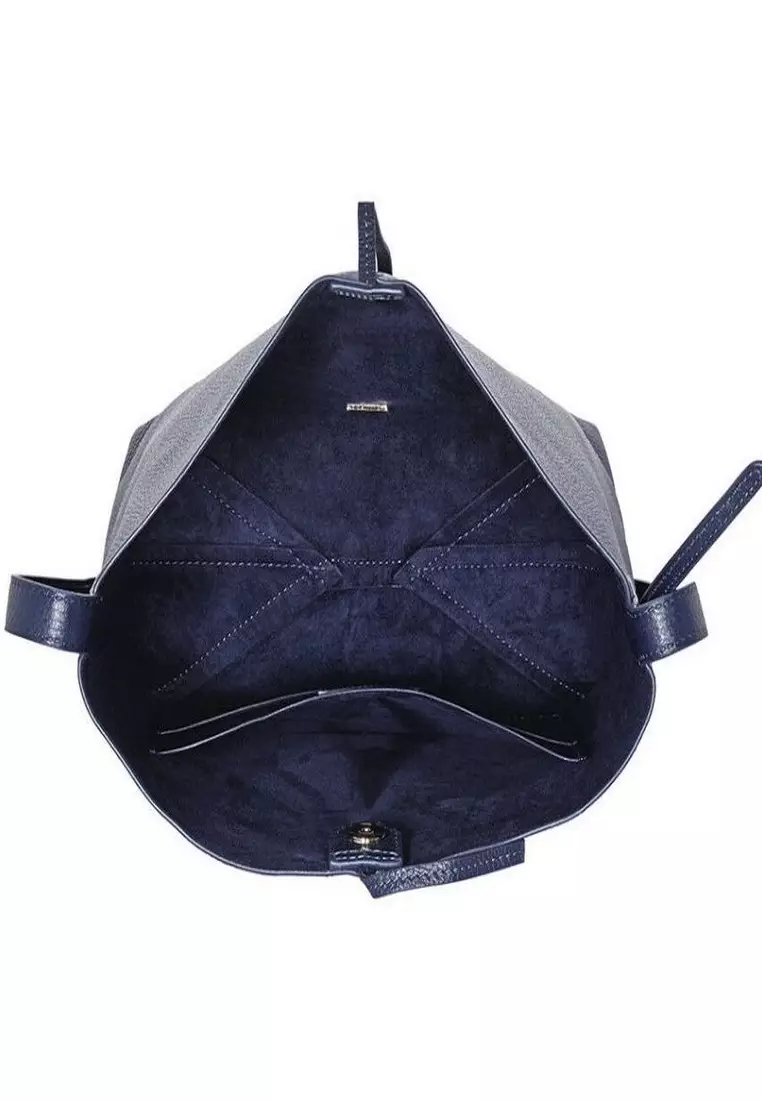 Junie large hotsell pebbled leather messenger