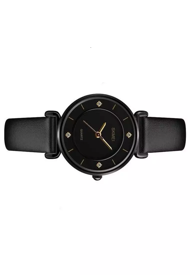 Jam Tangan Casual Analog Wanita Waterproof Strap Tali Material PU Leather KT55 ORIGINAL