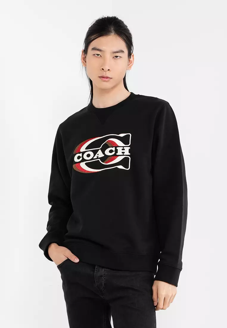 Buy Coach Gradient C Logo Crewneck Sweatshirt cv 2024 Online