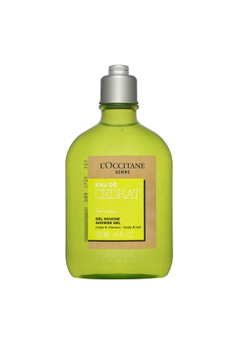 L'OCCITANE L'Occitane Cedrat Homme Body & Hair Shower Gel 250ml/ |  ZALORA Malaysia