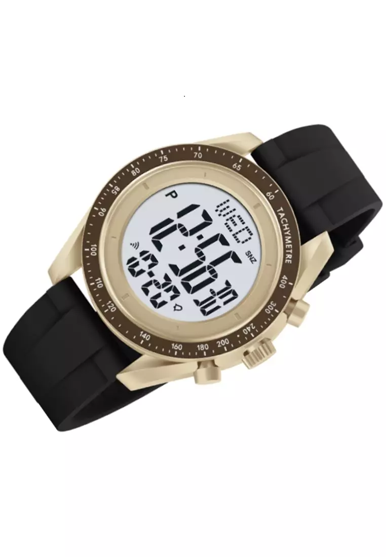 Jam Tangan Digital Pria Waterproof Many Function Strap Tali Material Silicone DV61 ORIGINAL