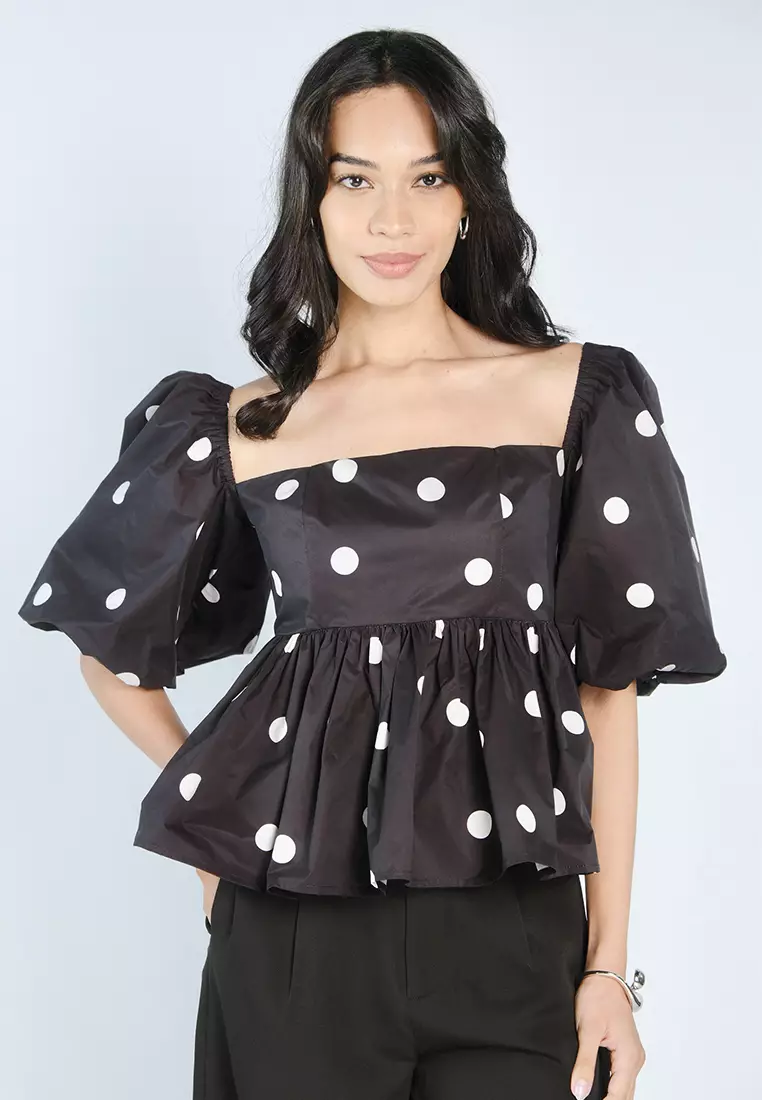 Mark Bumgarner X Vania Romoff Gia Short Sleeve Top