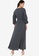 Zalia grey Puff Sleeves Dress Made From TENCELâ„¢ 1EE23AADB365A4GS_1