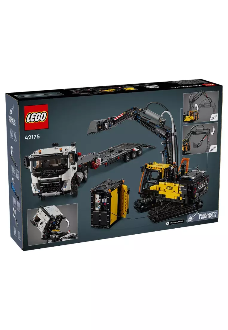 Technic 42175 Volvo FMX Truck & EC230 Electric Excavator, Age 10+, Building Blocks, 2024 (2274pcs)