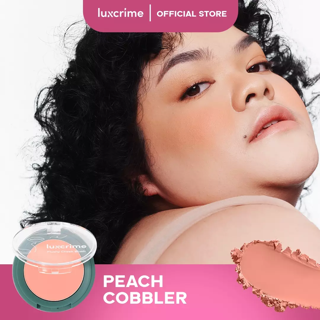 Luxcrime Flushy-Cheek Blush Peach Cobbler