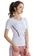 B-Code white ZYS2030-Lady Quick Drying Running Fitness Yoga Sports Short Sleeve Top -White CD9BDAA325BE10GS_1