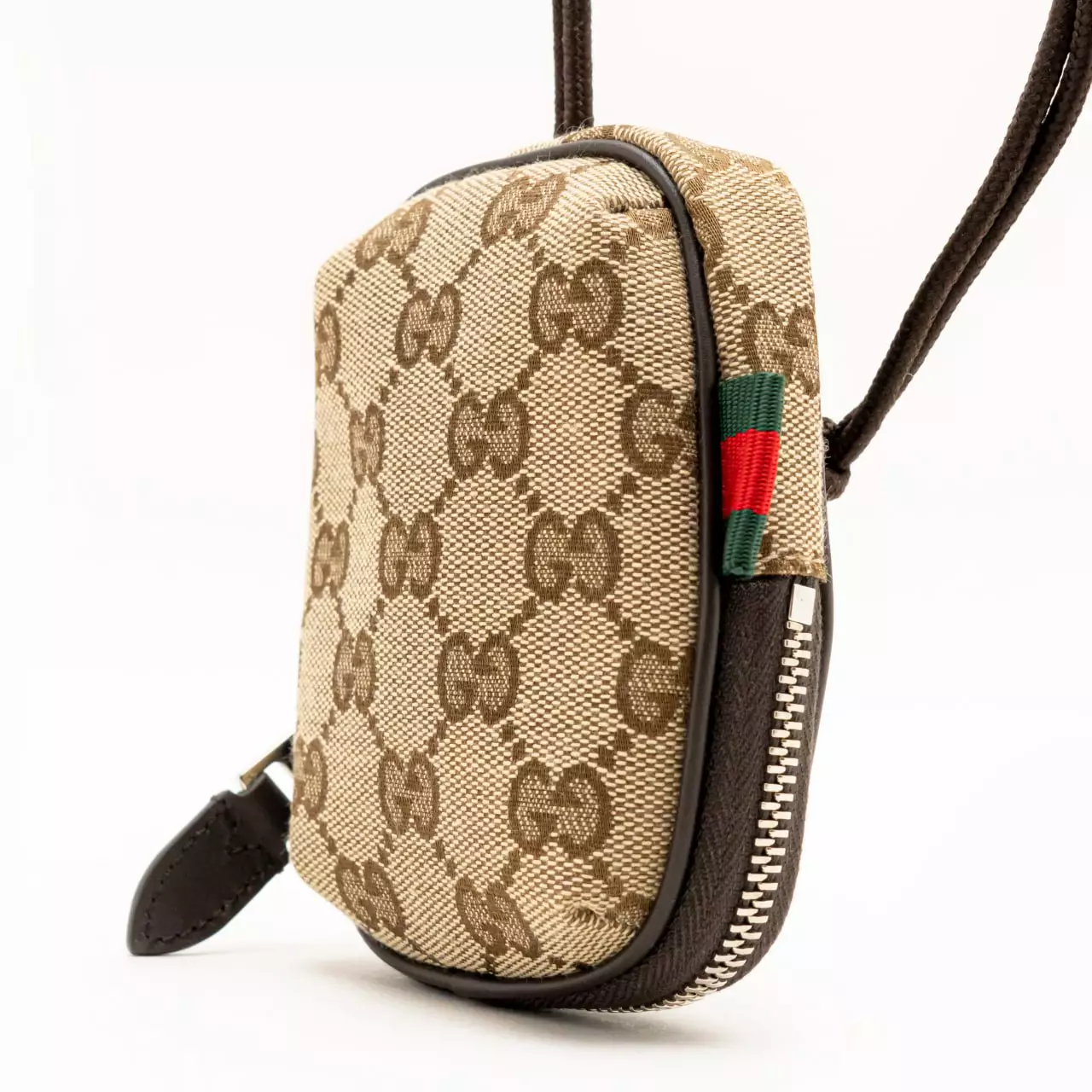 [4.4PRIL KEJUTAN HARGA] GG Canvas Mini Bag Beige Dark Brown