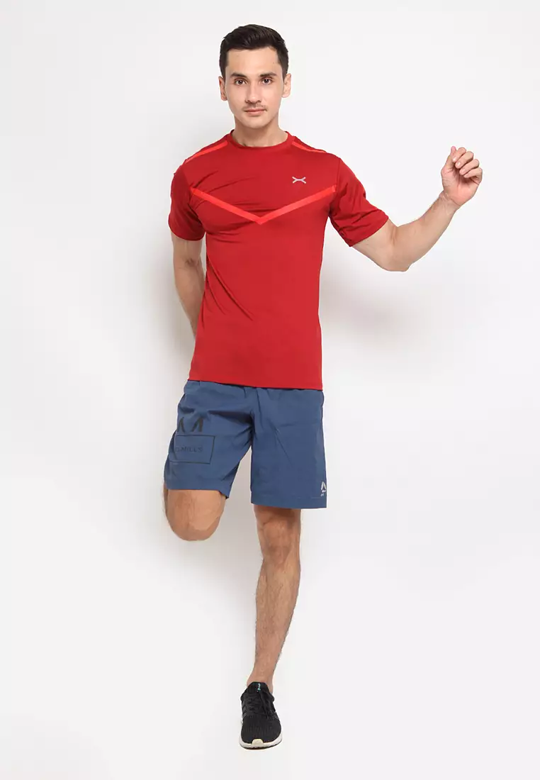 FLEXZONE Muscle Tee Vendetta Series Maroon