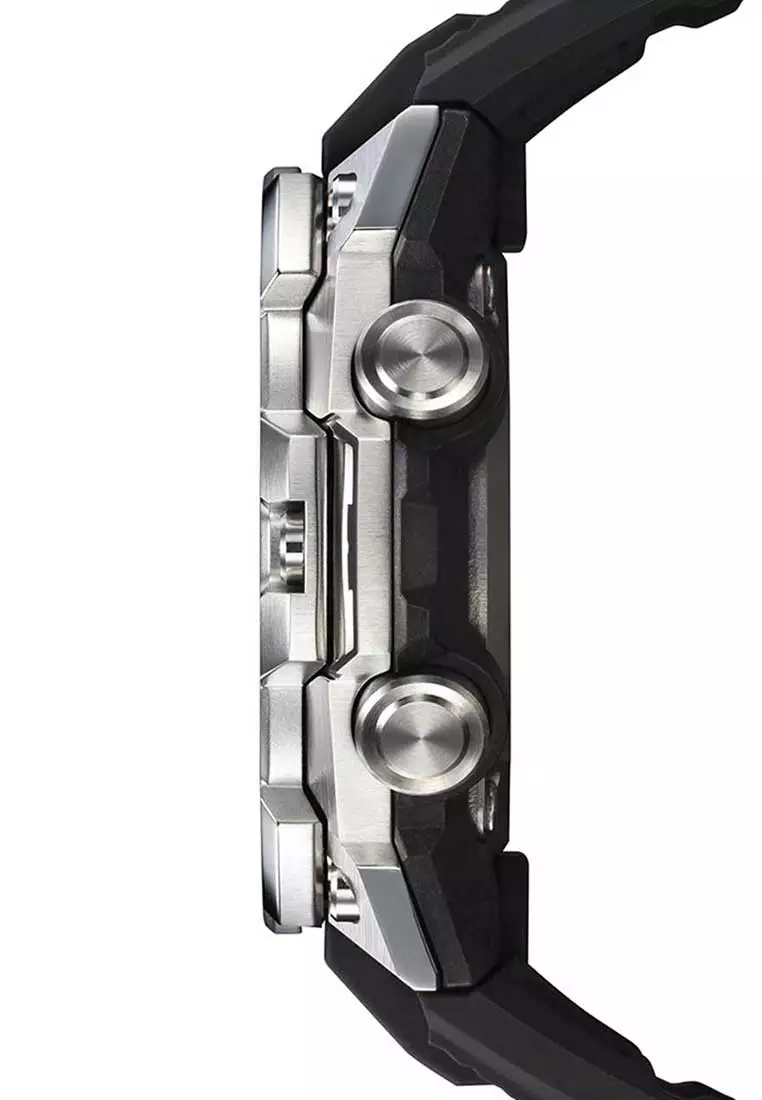 Casio G-SHOCK Jam Tangan Pria - Black Silver - Resin - GST-B400-1ADR