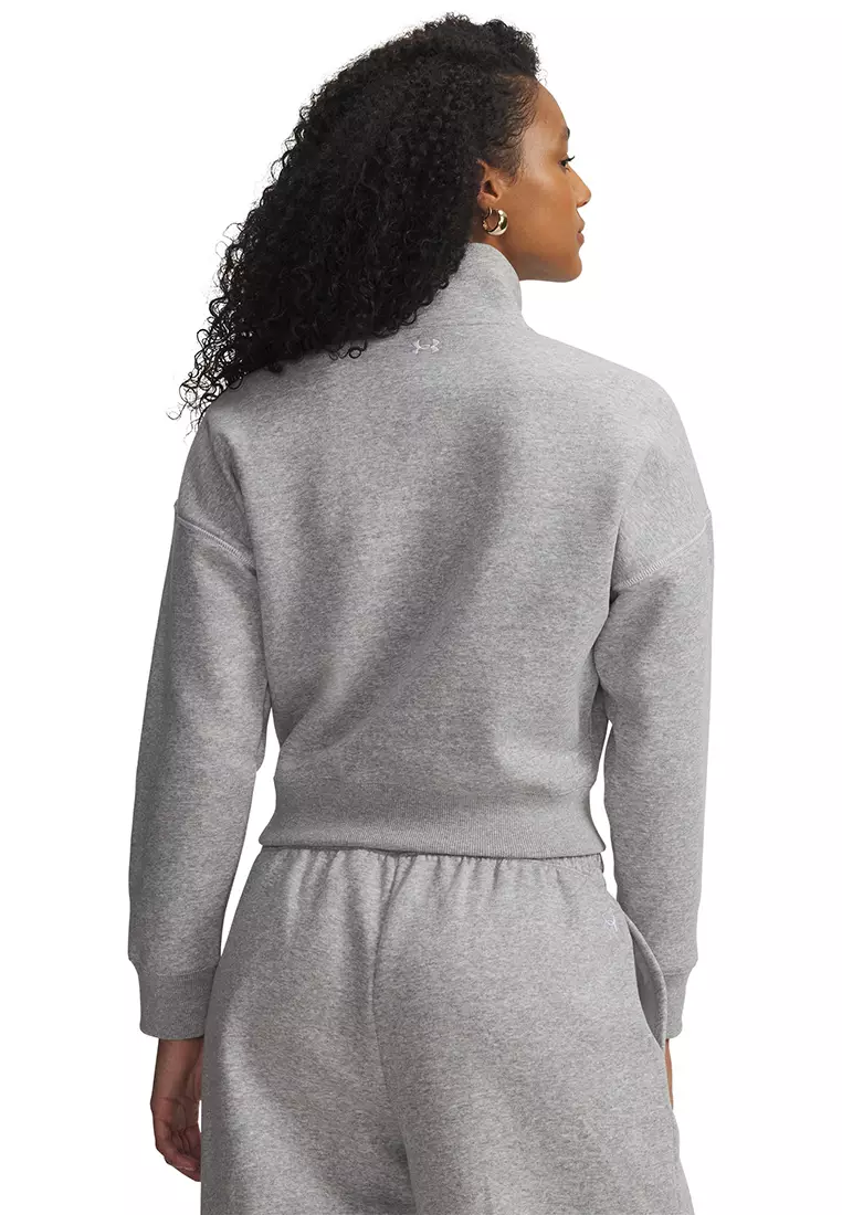 Rival Fleece Script Women's 1/2 Zip Sweatshirt