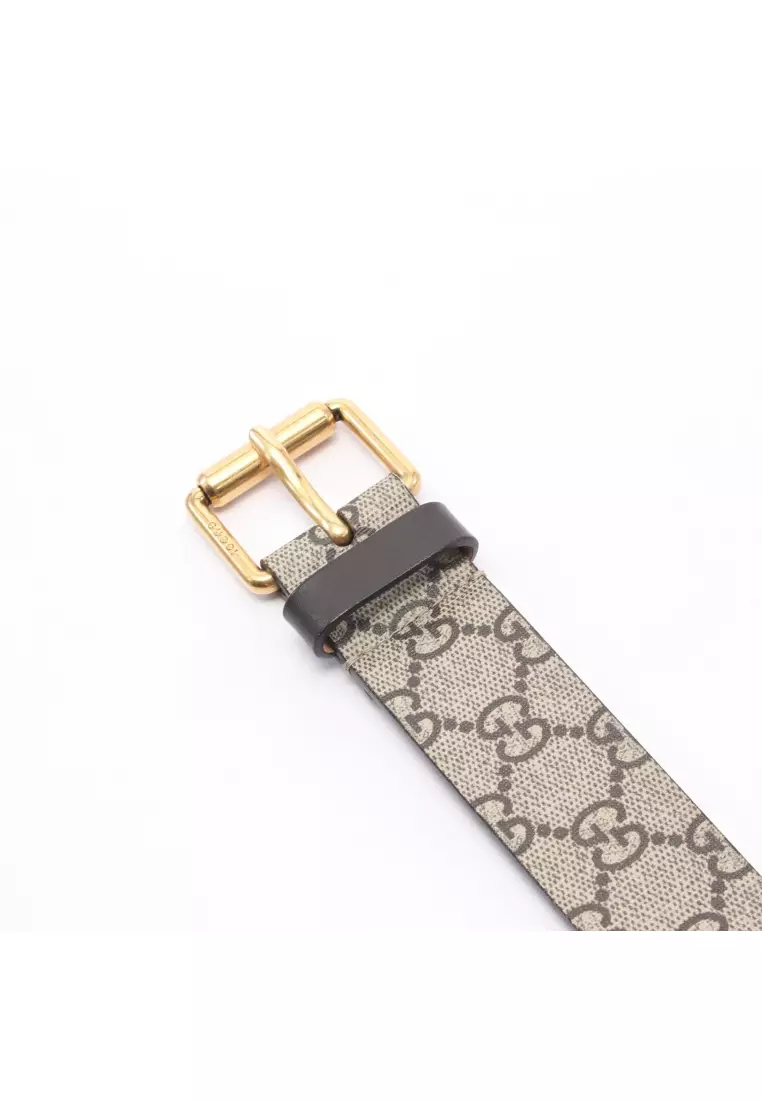 Gucci supreme discount belt snake