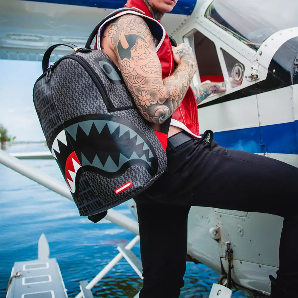 Jual Sprayground Sprayground Sharkfinity Stealth Pilot DLXV Backpack