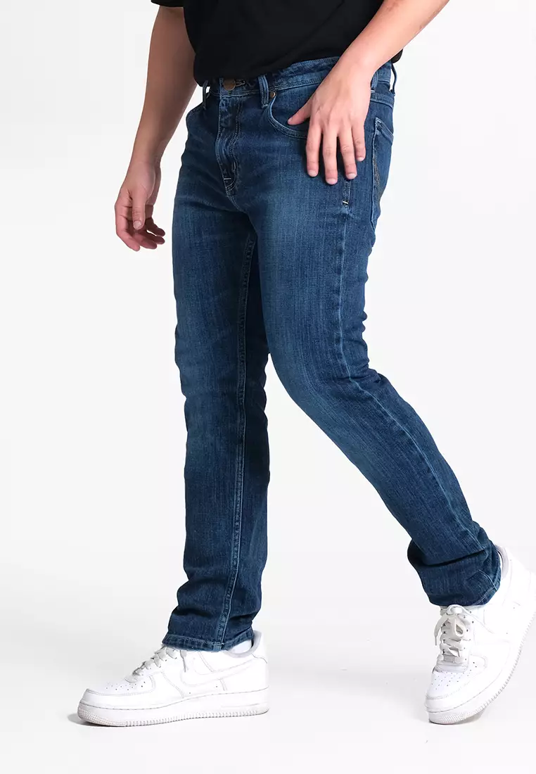 Wrangler Men's Denim Jeans Texas Sim Fit