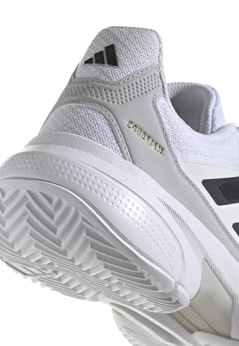 adidas Tennis CourtJam Control 3 Tennis Shoes Men White IF7888