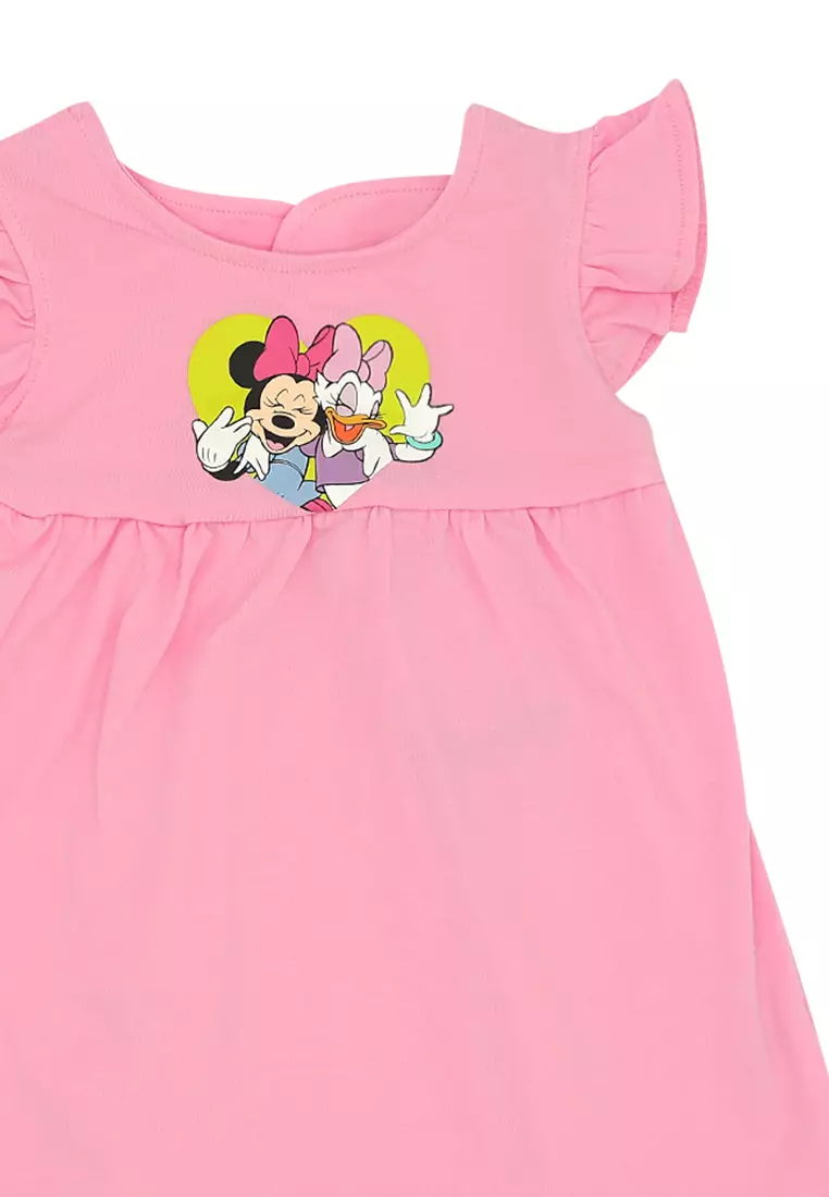 Disney Minnie Toddler Girls Angel Sleeves Dress
