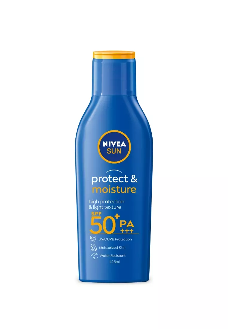 Sun Protect & Moisture Sunblock Lotion With Spf 50, 125ml
