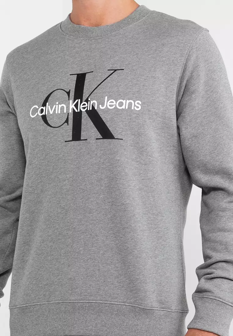 Calvin klein cheap jeans grey sweatshirt