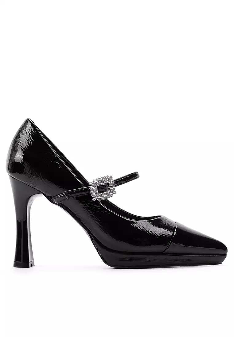 Discount on Twenty Eight Shoes  shoes - SKU: 10CM ‌Platform Patchwork Mary Jane Shoes IF10520