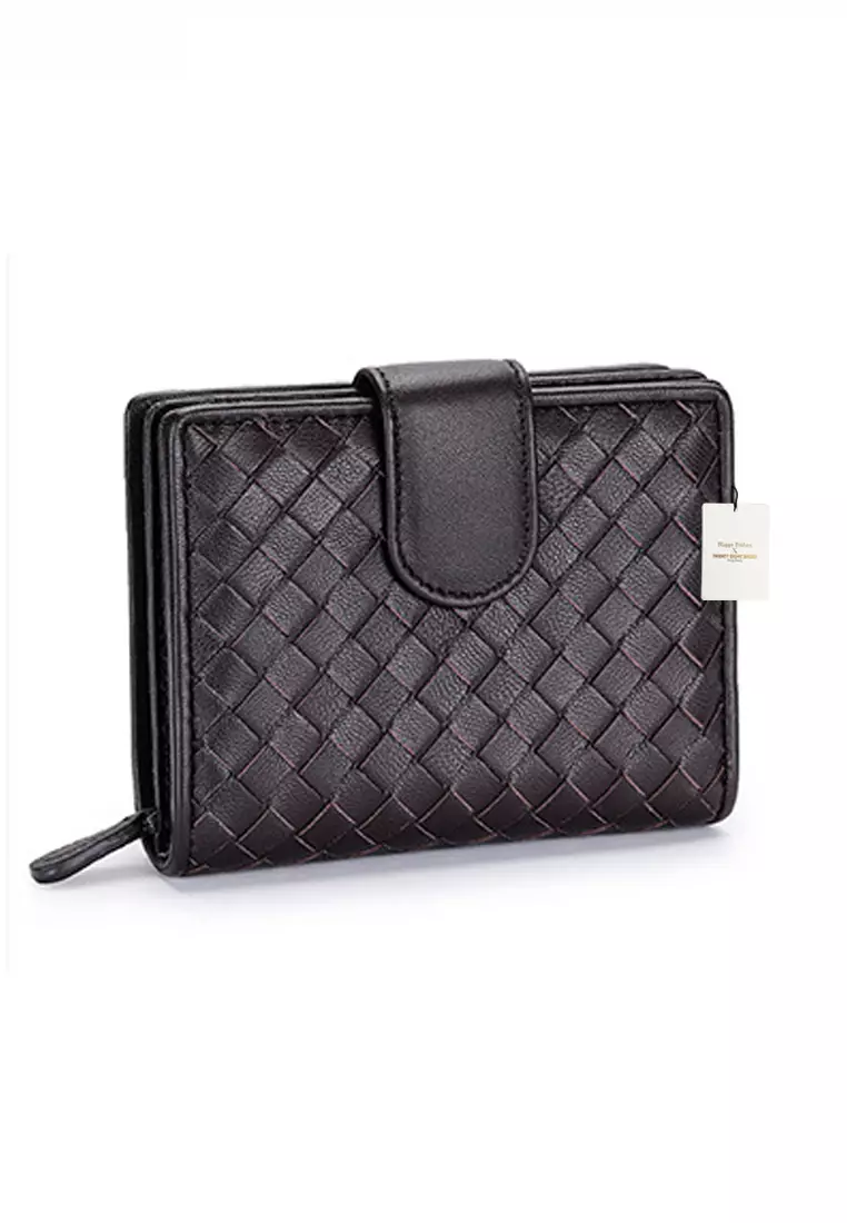 Weave Sheepskin Wallet JW YT-1259