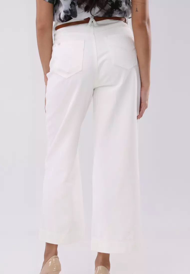 Colored Wide Leg Pants Ladies