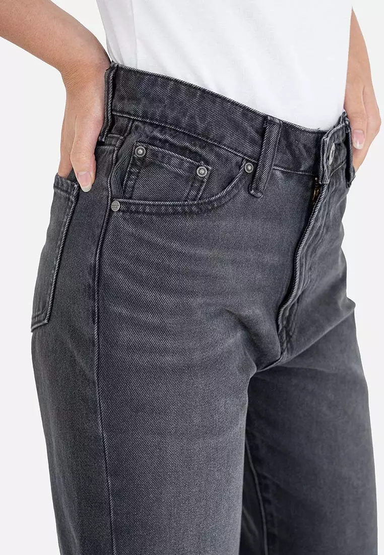 American Holic - Hakusan Straight Denim Pants