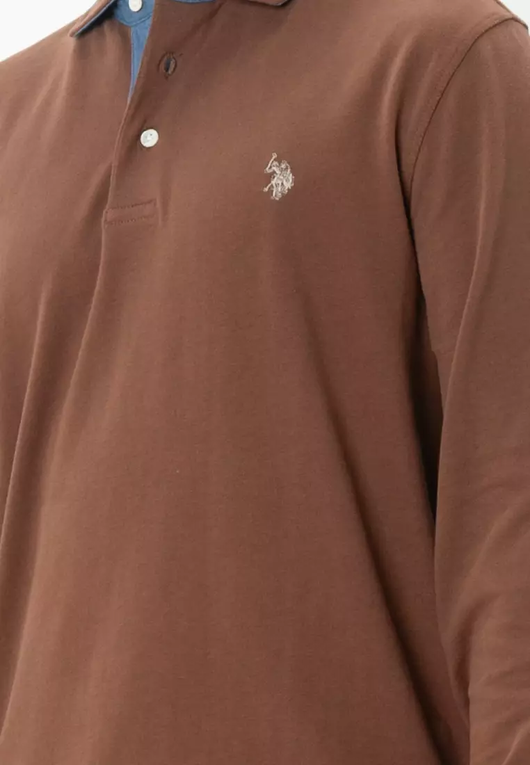 Lyle Helbow Patch Polo Shirt