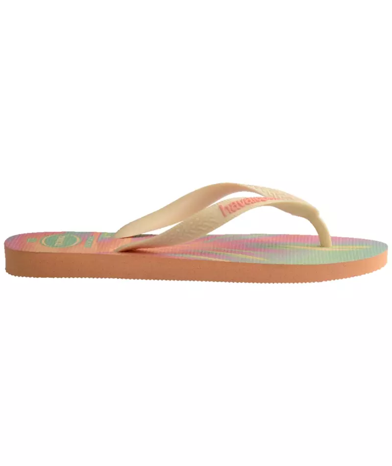 Havaianas 6512 Top Fashion - Peach/Pink - Sandal Wanita