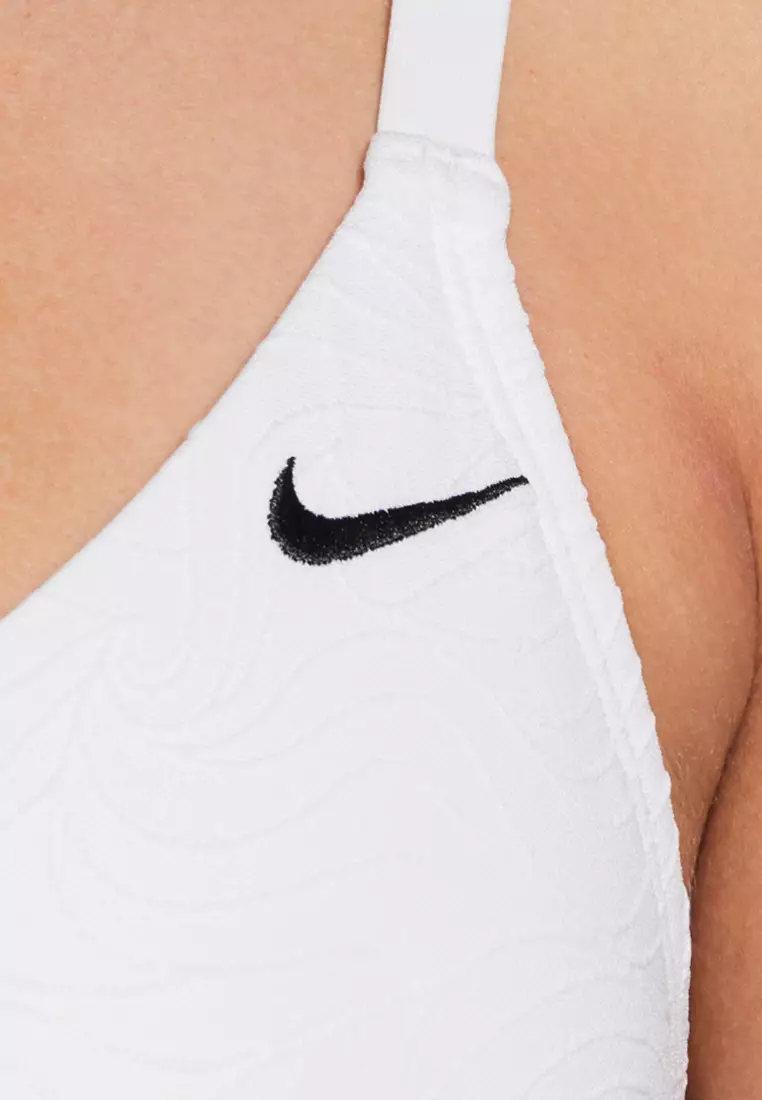 Line Wave V-Neck Midkini