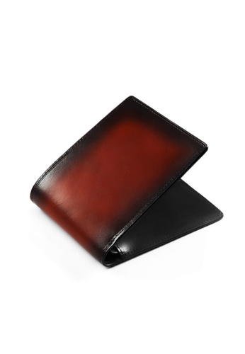 Crudo Leather Craft brown The Leather Artisan Italian Patina Short Wallet- Expresso Brown (Photo Slot) 74F4CAC9C98186GS_1