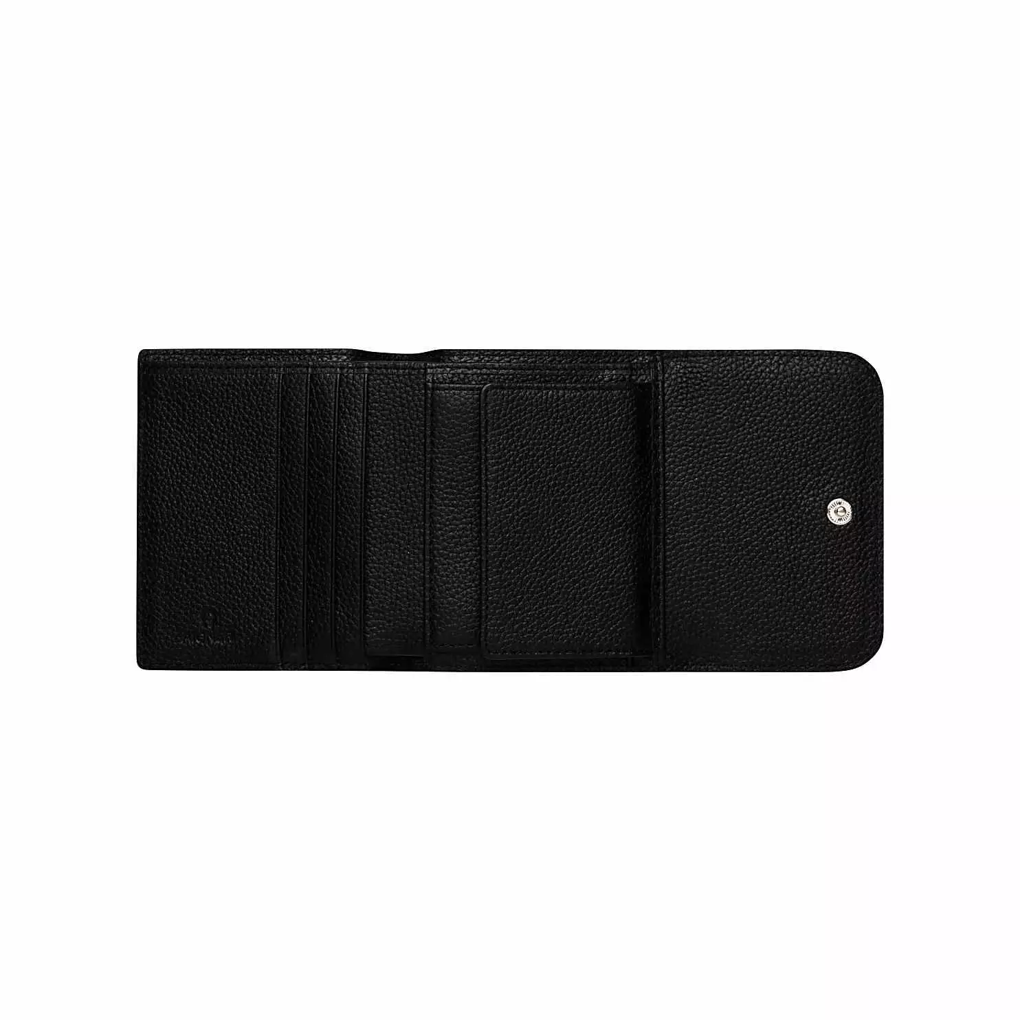 Aigner 3 Fold Wallet Elma Signature Black