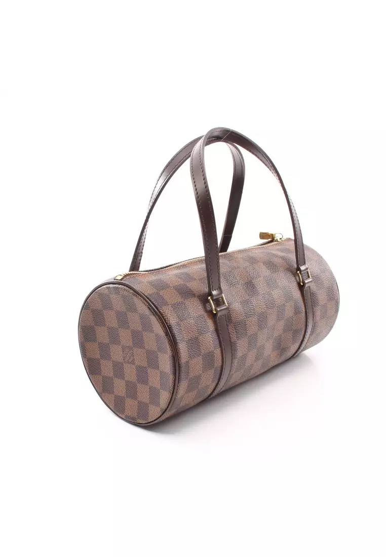 LOUIS VUITTON 21" Damier Ebene XL Duffle Carryall Suitcase